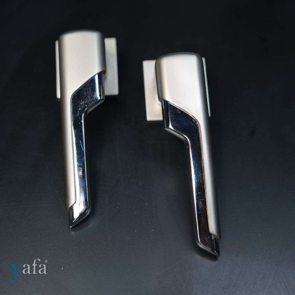 Yafa mortise handles with baby latch for child safety cabinet lock