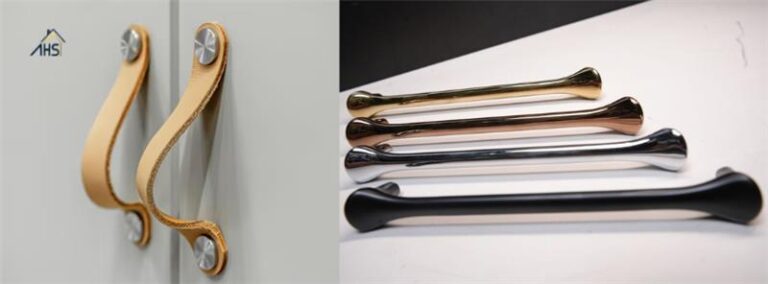 Best cabinet handles for modular kitchen in India 2026 including bar handles, knobs, profile and gola designs