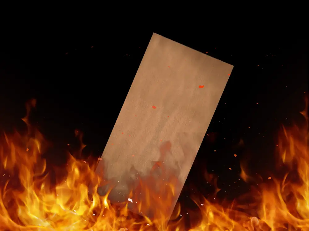 Fire safe smoke retardant plywood sheets for industrial contracting