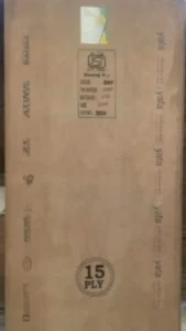 Heavy duty hardwood Gold core plywood sheets manufactured in India