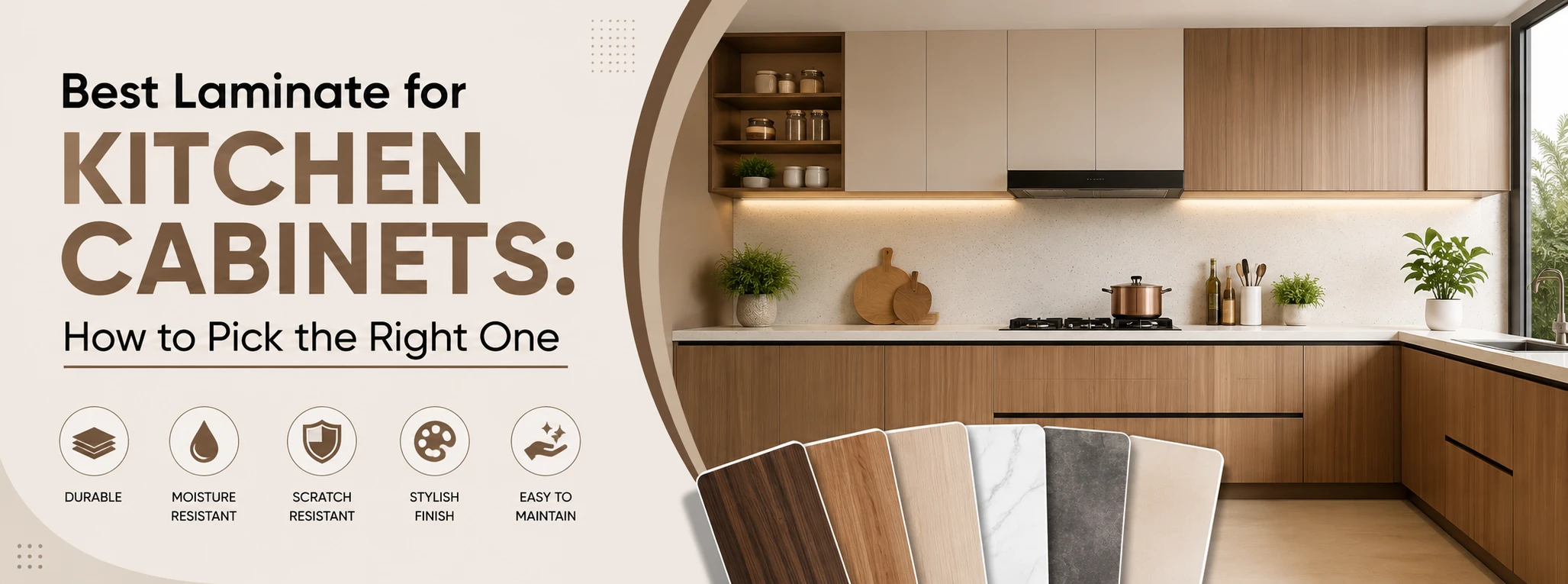 Best laminate for kitchen cabinets: How to pick the right one.