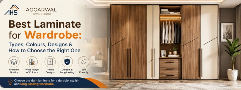 Best laminate for wardrobe with modern designs, colours, and finishes for stylish and durable wardrobe interiors.